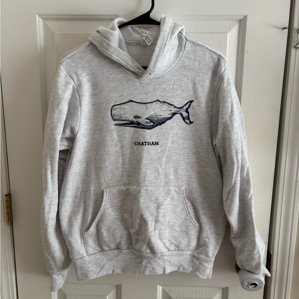 Gray Whale Print Chatham Hoodie